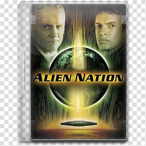 TV Show Icon , Alien Nation, Alien Nation DVD case transparent background PNG clipart