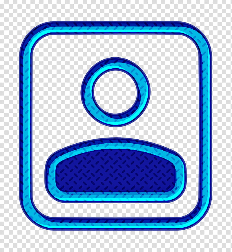 caller icon contact icon people icon, User Icon, Line, Electric Blue, Symbol transparent background PNG clipart