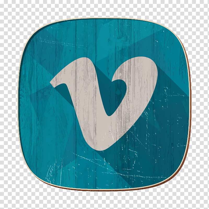 social network icon video icon vimeo icon, Aqua, Turquoise, Teal, Green, Symbol, Heart, Electric Blue transparent background PNG clipart