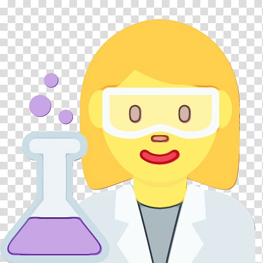 No Emoji, Scientist, Science, Biology, Smiley, Zerowidth Joiner, Doctorate, Chemist transparent background PNG clipart