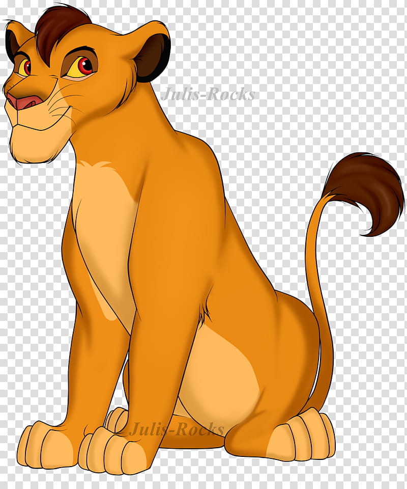 The young prince Kopa, Lion King character transparent background PNG clipart
