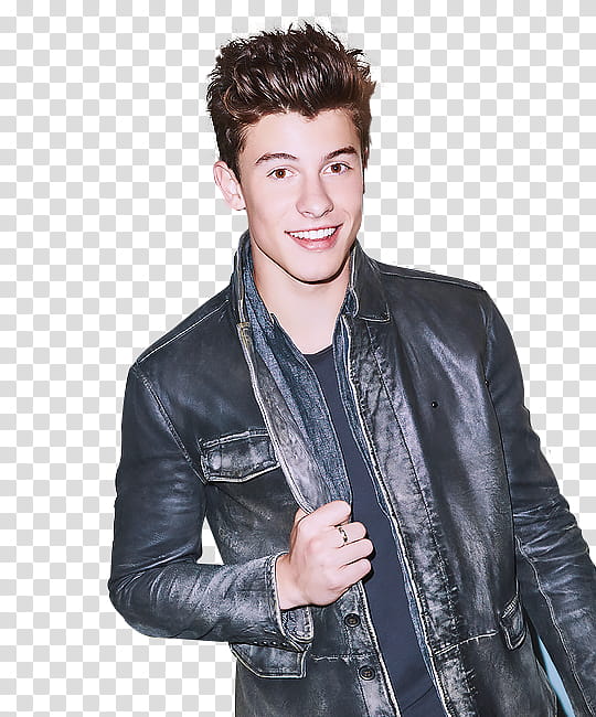 Shawn mendes outlet leather jacket