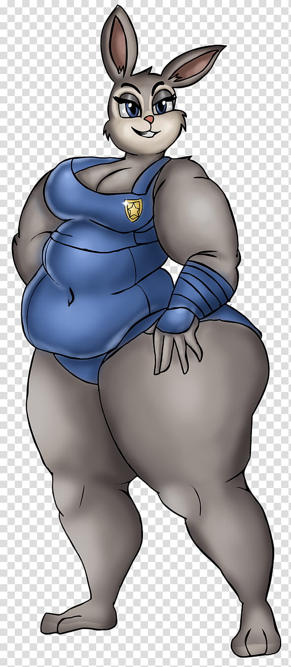 Judy jelly-belly Hopps, Zootopia Judy gets fat character transparent background PNG clipart