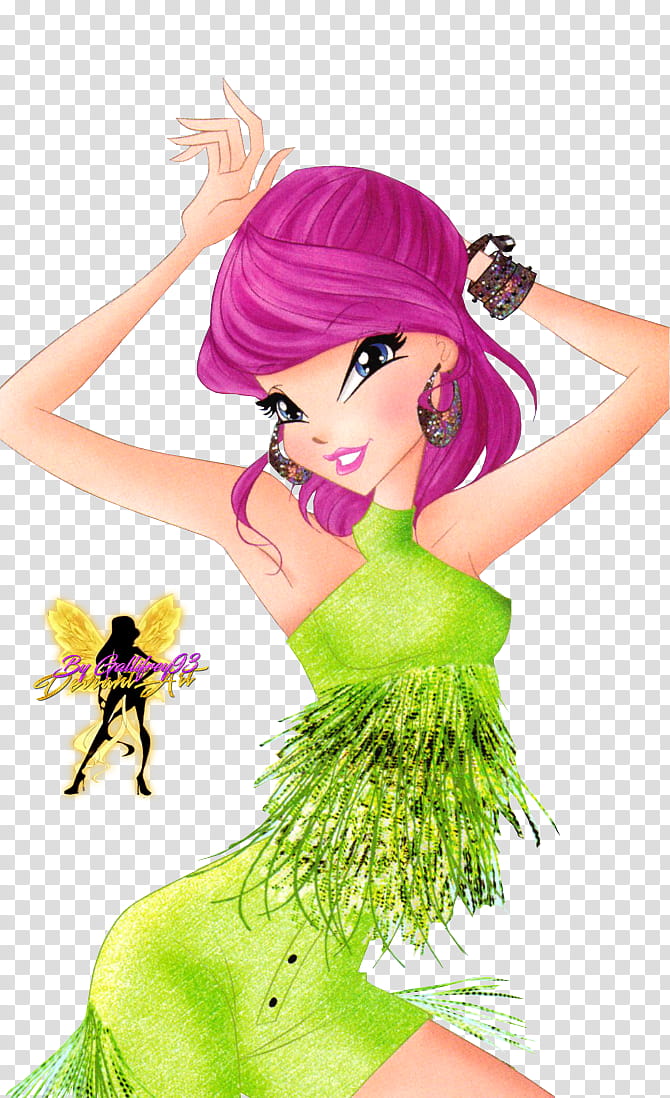 World of Winx Tecna Couture transparent background PNG clipart
