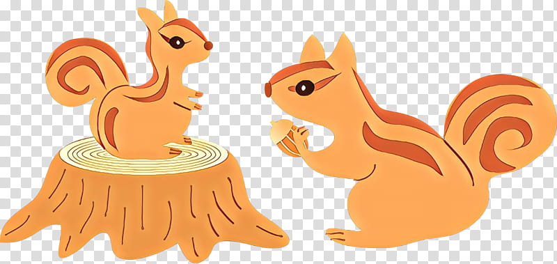 squirrel cartoon animal figure eurasian red squirrel tail transparent background PNG clipart