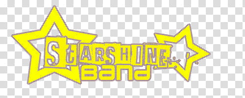 StarShine Band Icon yellow version transparent background PNG clipart