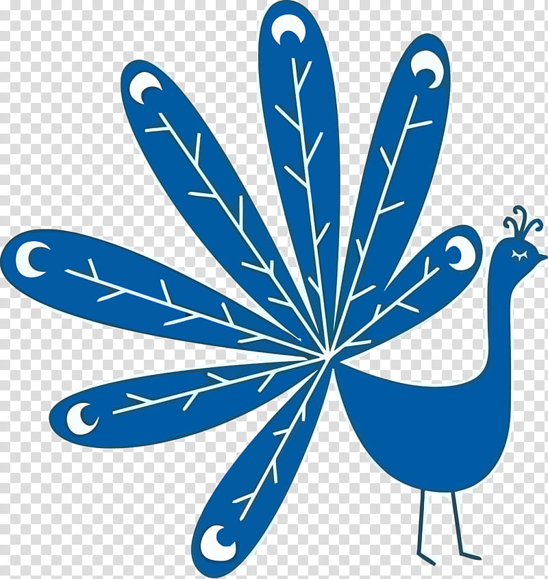 blue peacock, Leaf, Hand, Plant transparent background PNG clipart