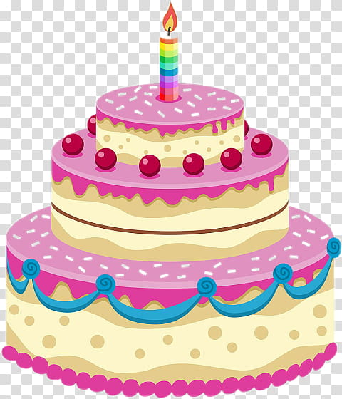 Birthday cake, Cake Decorating, Icing, Baked Goods, Birthday Candle ...