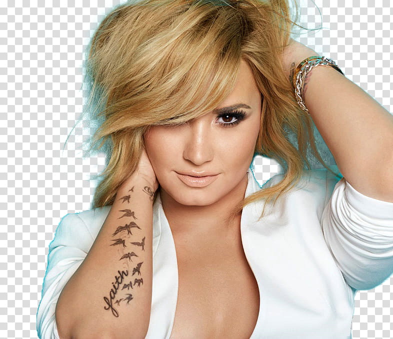 Demi Lovato NeonLights S transparent background PNG clipart