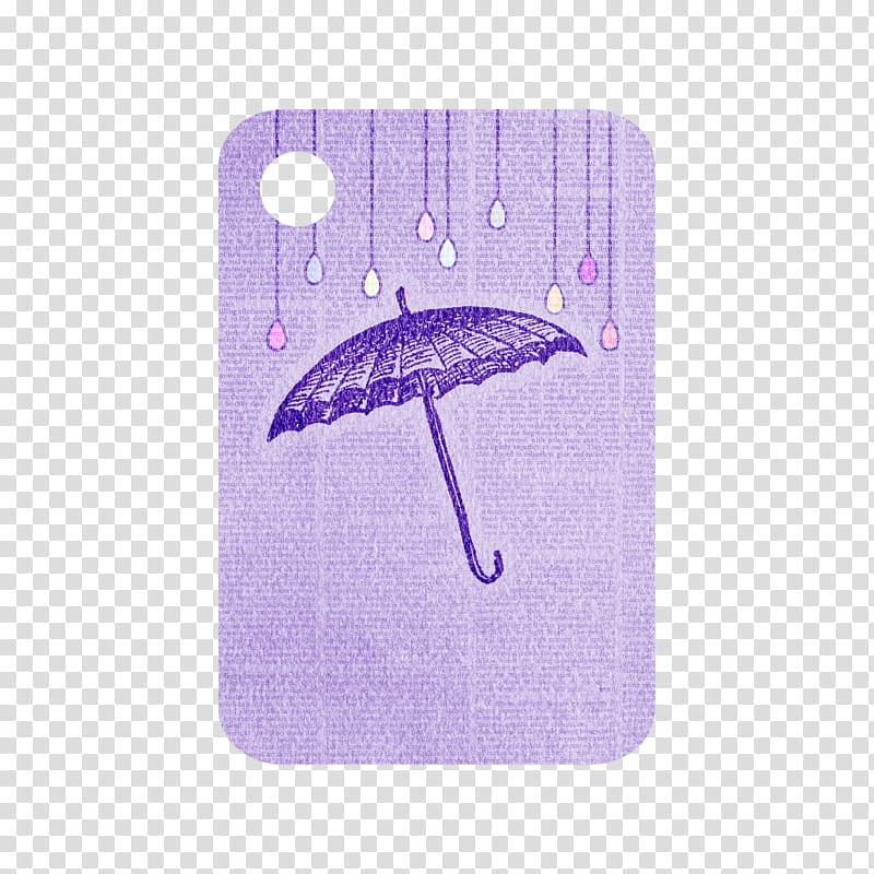 Little Queenie Tags, purple umbrella illustration transparent background PNG clipart