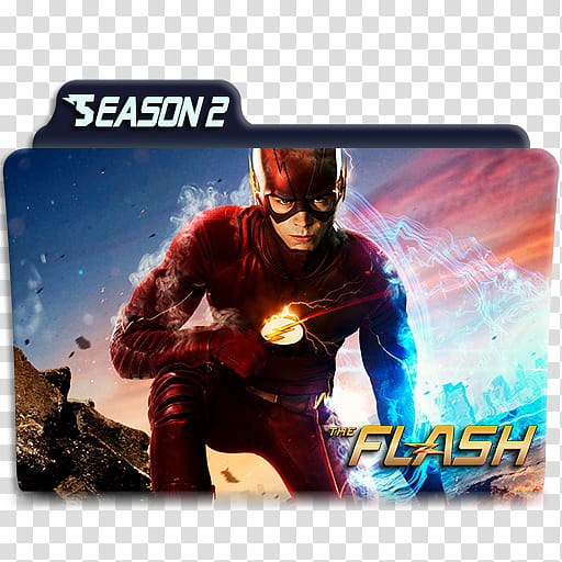 The Flash folder icons Season , The Flash S B transparent background PNG clipart