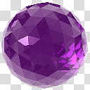 Crystalisman QT Dock Icon Set, ct_Amethyst_x, purple gemstone transparent background PNG clipart