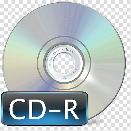 iMod for Dock, CD-R icon transparent background PNG clipart