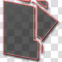 Flat GuiKit Beta, grey folder illustration transparent background PNG clipart