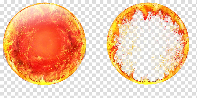Fire Sphere , red fireball transparent background PNG clipart