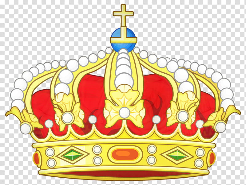 Cartoon Crown, Royal Cypher, Monogram, Monarch, Royal Family, Coronation Of Elizabeth Ii, British Royal Family, Duke transparent background PNG clipart