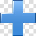 Emergency Icon Set , Blue cross  transparent background PNG clipart