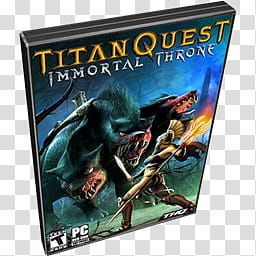 PC Games Dock Icons v , Titan Quest Immortal Throne transparent background PNG clipart