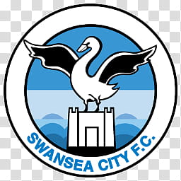 Team Logos, Swansea City F.C. logo illustration transparent background PNG clipart