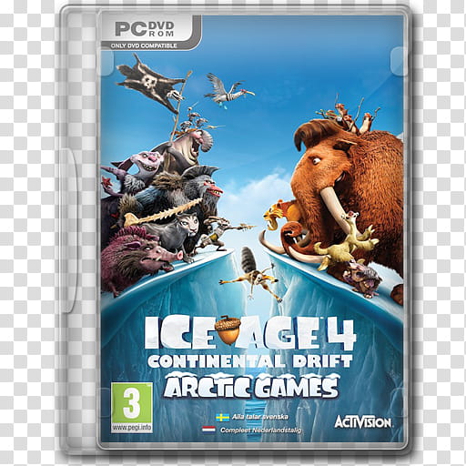 Game Icons , Ice Age  Continental Drift Arctic Games transparent background PNG clipart