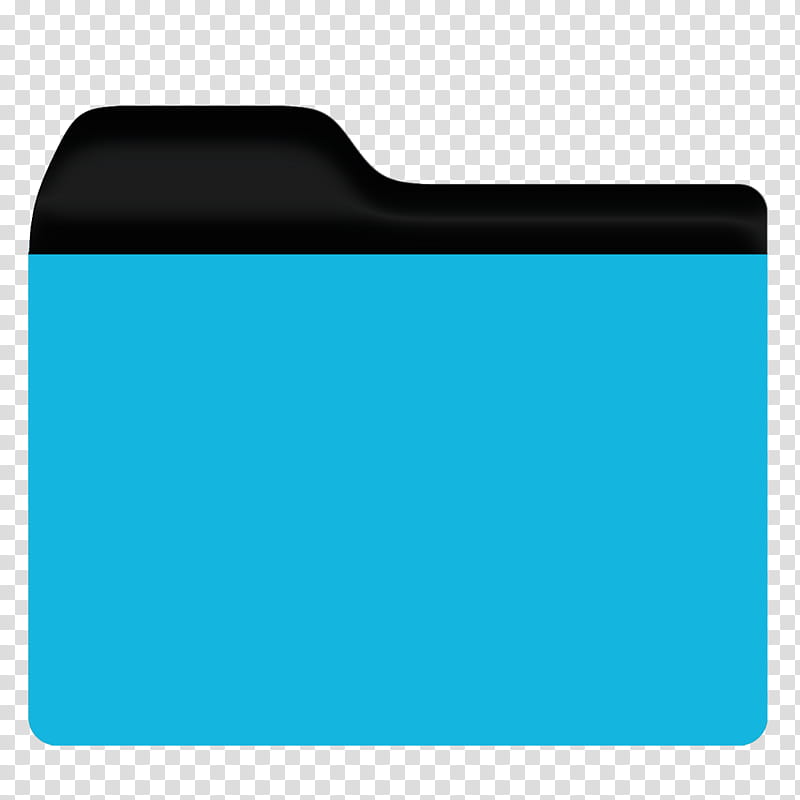 And Icons Folder, folder bleu light transparent background PNG clipart