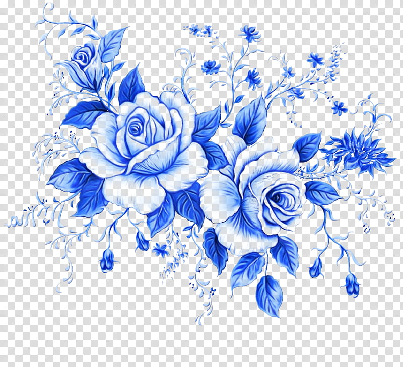 Blue rose, Watercolor, Paint, Wet Ink, Flower, Rose Family, Plant, Rose Order transparent background PNG clipart