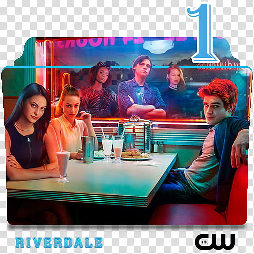 Riverdale series and season folder icons, Riverdale S ( transparent background PNG clipart