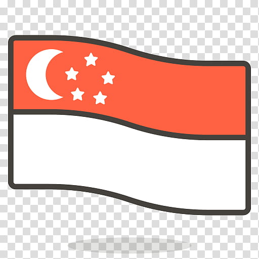 Singapore Flag, Flag Of Singapore, Symbol, Bookmark, Emoji, Line, Area, Rectangle transparent background PNG clipart