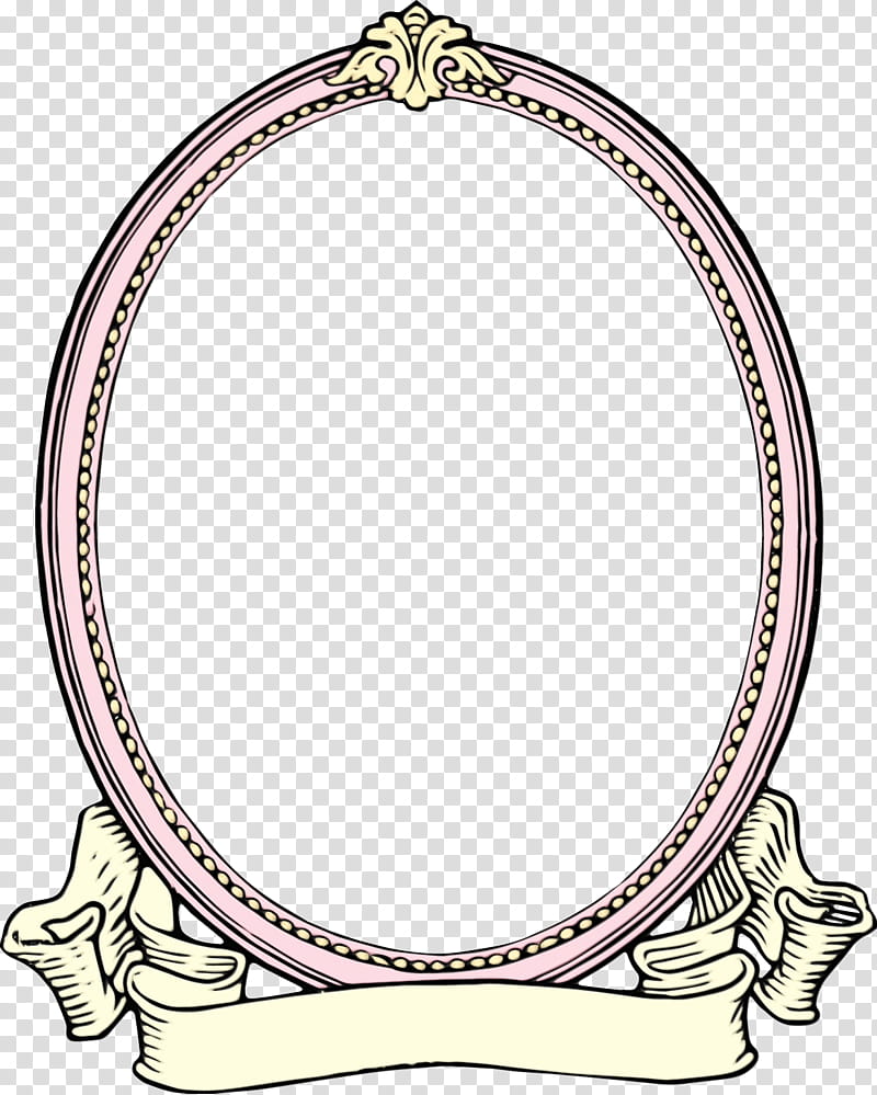 frame, Watercolor, Paint, Wet Ink, Mirror, Frame, Oval, Circle transparent background PNG clipart