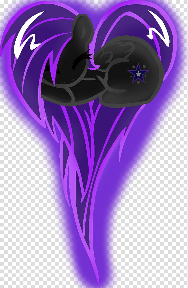 Nightstar Heart transparent background PNG clipart