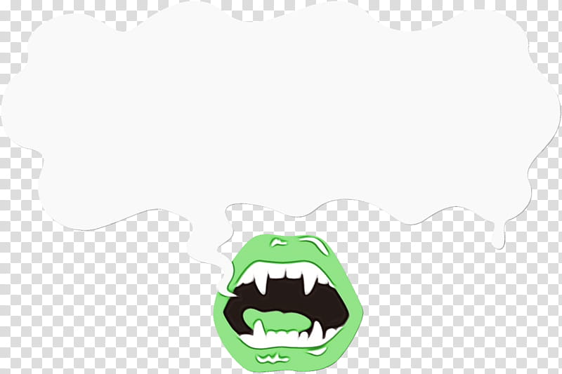 green nose cartoon mouth tooth, Watercolor, Paint, Wet Ink, Facial Hair, Smile transparent background PNG clipart