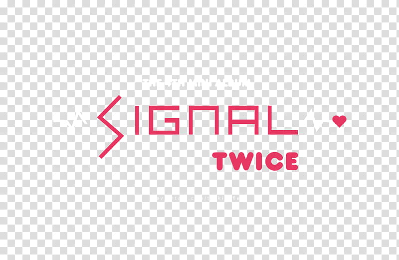 TWICE Signal Logo transparent background PNG clipart