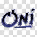 brushed macosx theme, Oni logo illustration transparent background PNG clipart
