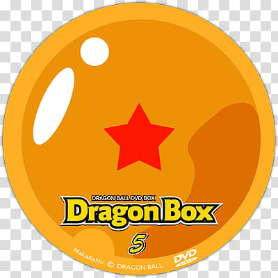 Dragon Ball, LABEL, Dragon Box DVD transparent background PNG clipart