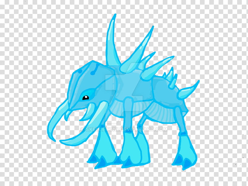 Tiger, Wizard101, Artist, Drawing, Rhinoceros Beetles, Azure, Turquoise, Triceratops transparent background PNG clipart