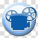 Powder Blue, bluemovie maker icon art transparent background PNG clipart