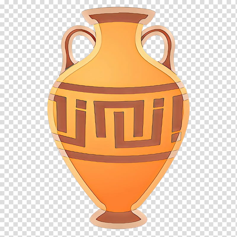 Orange Emoji, Cartoon, Vase, Amphora, Ceramic, Noto Fonts, Emojipedia, Pottery transparent background PNG clipart