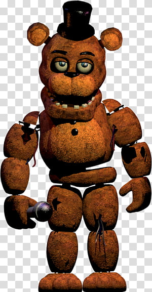 Fnaf Vr Help Wanted Withered Freddy, HD Png Download - 822x1529