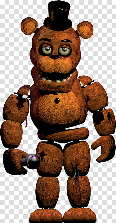 Withered Freddy Render png