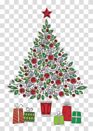 Christmas tree, Christmas Decoration, Oregon Pine, Colorado Spruce, Christmas Ornament, Holiday Ornament, Christmas 
, Evergreen transparent background PNG clipart thumbnail