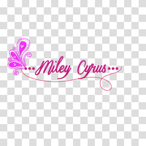 Miley Cyrus texto transparent background PNG clipart thumbnail
