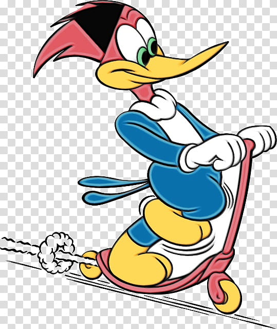 Woody Woodpecker, Drawing, Cartoon, Walter Lantz Productions, Animation, Winnie Picapau, Woody Woodpecker Show, Bird transparent background PNG clipart