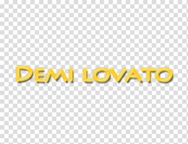 , Demi Lovato text transparent background PNG clipart