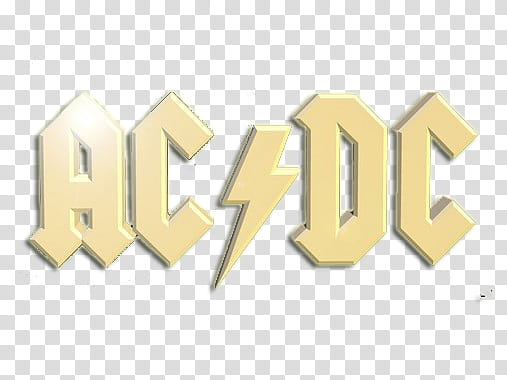 AC DC LOGO, ACDC logo transparent background PNG clipart