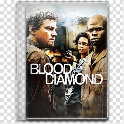 Movie Icon Mega , Blood Diamond, Blood Diamond case transparent background PNG clipart