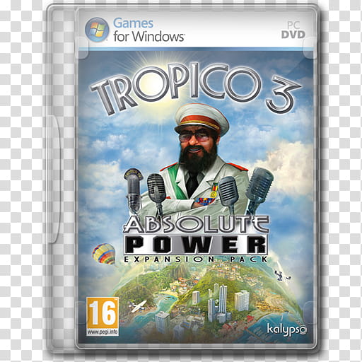 Game Icons , Tropico  Absolute Power transparent background PNG clipart