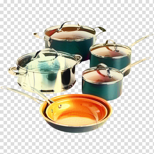Cookware Pot, Frying Pan, Amc, Nonstick Surface, Tableware, Pots, Lid, Air Fryer transparent background PNG clipart
