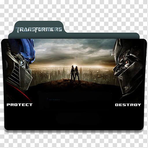T movies folder icon pack, transformers transparent background PNG clipart
