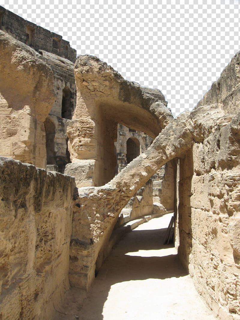 Roman ruins , architectural graphy of alley transparent background PNG clipart