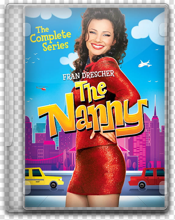 The Nanny DVD Folder Icons, the nanny transparent background PNG clipart